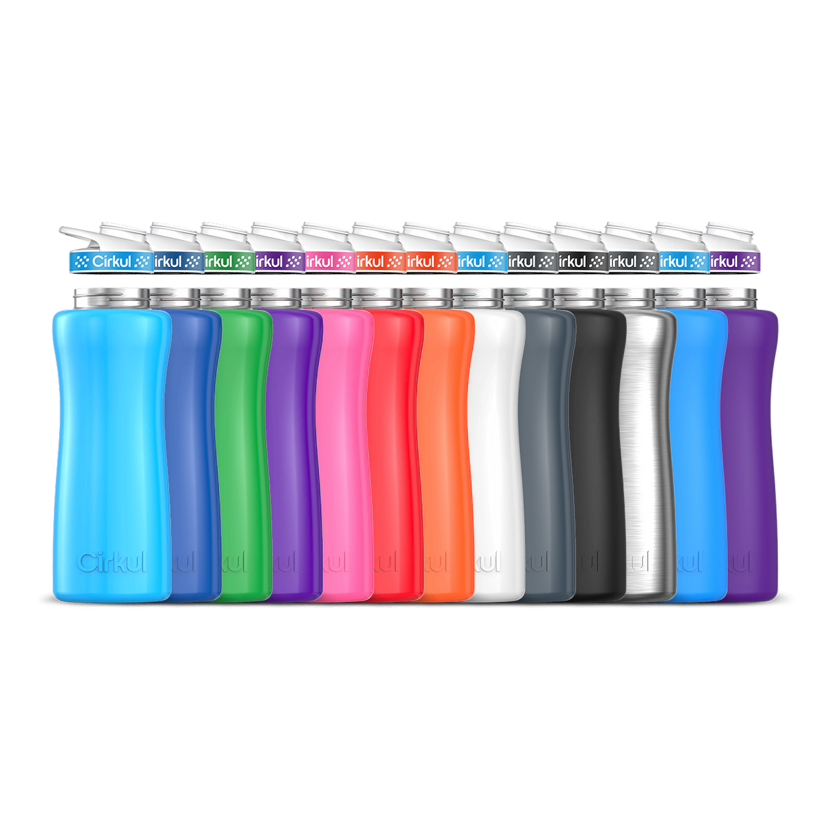 32oz. Stainless Steel Bottle & Comfort Grip Lid